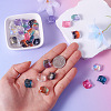 50Pcs 10 Colors Glass Beads GLAA-FS0001-26-6