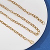 4MM 304 Stainless Steel Cable Chain Necklaces for Women NJEW-JN05598-1