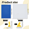 15Sheets Rectangle Flocking Cloth Self-adhesive Fabric AJEW-NB0009-28-2