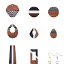 Biyun Dangle Earrings DIY Making Kit DIY-BY0001-17-8