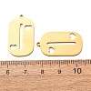201 Stainless Steel Pendants SA-CBA49C1-03G-3