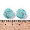 Synthetic Turquoise Beads G-A238-02T-3