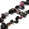 Natural Colorful Tourmaline Nuggets Beads Strands G-B125-A12-01-1