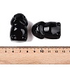 Natural Obsidian Monster Figurines DJEW-N003-01A-3