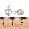 Valentine's Day Brass Charms KK-H292-57C-P-3