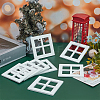 Mini Wood Dollhouse Window Furniture Accessories AJEW-WH0567-99-5