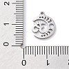 Anti-Tarnish 304 Stainless Steel Pendants LS-STAS-R003-03P-02-3