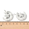Natural Howlite Pendants G-Z086-01P-18-3