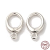 925 Sterling Silver Twister Clasp STER-D006-14S-1