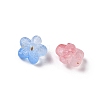 Plastic Two-tone Beads KY-G032-03-2
