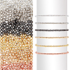 360Pcs 6 Style 2 Sizes Brass Beads KK-PH0001-71-1