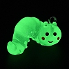 Luminous Transparent Resin Pendants X-RESI-E056-03P-02-1