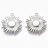 Brass Solar Eclipse Pendants LS-KK-R130-009P-NF-1