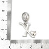 Brass European Dangle Charms LS-KK-Z097-01X-GP-3