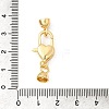Brass Lobster Claw Clasps LS-KK-U059-52G-02-3