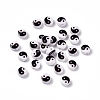 Opaque Acrylic Beads SACR-E008-02A-01-3
