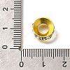 Brass Rhinestone Spacer Beads KK-M313-44B-12-2