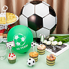 Football Paper Cake Toppers AJEW-SC0002-75-4
