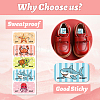 Waterproof Paper Sticker DIY-WH0641-005-4