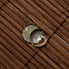 9.5~10mm Clear Domed Glass Cabochon Cover for Flat Round DIY Photo Brass Cabochon Making DIY-X0103-AB-NR-3