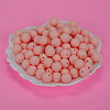 Round Silicone Focal Beads SI-JX0046A-59-3