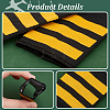 AHADERMAKER 3 Pairs 3 Styles Rectangle Polyester Pilot Epaulettes FIND-GA0003-90A-3