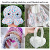 2 Skeins
Polyester Yarn for Knitting & Crochet OCOR-TA0003-10-8