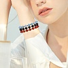 Natural & Synthetic Gemstone Bracelets BJEW-SW001595-7