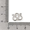 Brass M-Hook Clasps LS-KK-CBA0DF0-14B-P-3