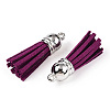 Faux Suede Tassel Pendant Decorations X-FIND-T002-A05-3