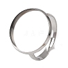 304 Stainless Steel Adjustable Ring Components STAS-D374-01P-07-1