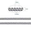 Brass Twisted Chains CHC-S109-P-6