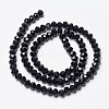 Opaque Solid Color Glass Beads Strands EGLA-A034-P10mm-D18-2