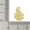 Brass Micro Pave Cubic Zirconia Charms KK-M283-23D-01-3