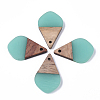 Resin & Walnut Wood Pendants RESI-S358-23-2