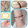 2Pcs 2 Colors 925 Sterling Silver Spring Gate Rings FIND-PH0022-62-6