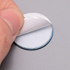 3D Mirror Flat Round Acrylic Mosaic Wall Sticker DIY-WH0301-29-3