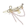 Alloy Crystal Rhinestone Hair Barrettes LS-PHAR-Z003-08LG-2