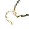2.5MM Nylon Braided Cord Necklace Making FIND-G095-01G-21-2