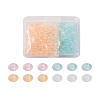 800Pcs 4 Colors Transparent Acrylic Beads FACR-TA0001-03-13