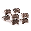 Natural Ice Obsidian Elephant Beads PW-WGDD892-01-1