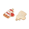 Alloy Enamel Pendants ENAM-I061-01KCG-16-2