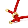 Braided Nylon Cord Bracelet Making MAK-A017-D03-41G-2