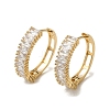 Brass Hoop Earrings EJEW-L271-15KCG-03-1