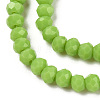 Opaque Solid Color Imitation Jade Glass Beads Strands EGLA-A044-P2mm-D30-3