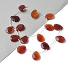 Natural Red Agate(Dyed & Heated) Beads Strands G-A259-A01-01-2