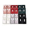 24Pcs 6 Colors Cardboard Jewelry Set Boxes CBOX-N015-02B-1