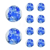 20Pcs Handmade Luminous Lampwork Beads LAMP-YW0001-21-1