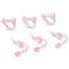 Plastic Clip-on Earring Findings FIND-BT0002-05-1