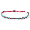 Cotton Cord Braided Bracelets for Men Women RW1576-3-1